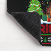 Xmas Tree Ugly Style Santa Musical Mandolin Christ Muismat (Hoek)