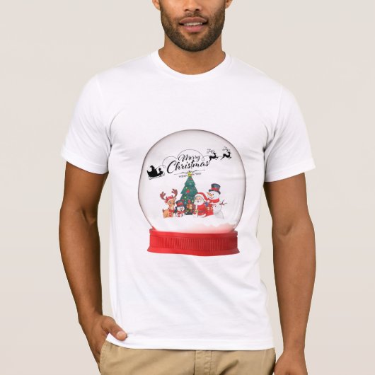 Xmas tshirt mannen (Voorkant)