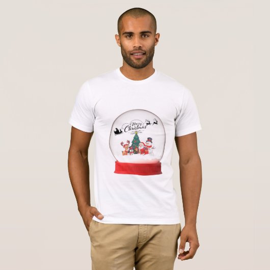 Xmas tshirt mannen (Voorkant volledig)