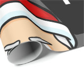 xmas vampire santa claus coffins cadeaupapier (Rol Hoek)