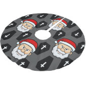 xmas vampire santa claus coffins kerstboom rok (Gekanteld)