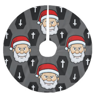 xmas vampire santa claus coffins kerstboom rok
