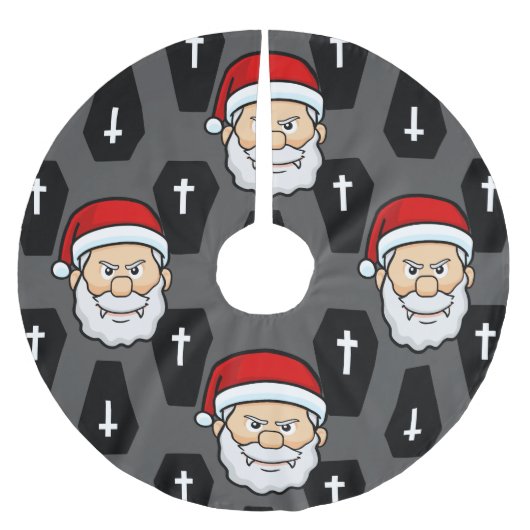 xmas vampire santa claus coffins kerstboom rok (Voorkant)