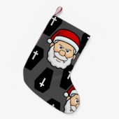 xmas vampire santa claus coffins kleine kerstsok (Voorkant (Hangend))