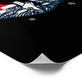 Xmas Veterans Day U.s Submarine Santa Hat Christma Poster (Hoek)