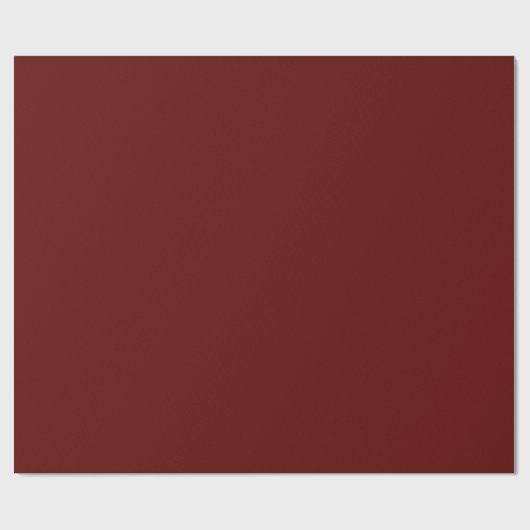 Xmas Wine Solid Color Cadeaupapier (Vlak)
