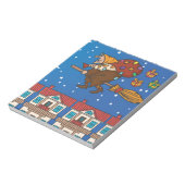 xmas witch Befana Notitieblok (Linkerzijde)