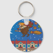 xmas witch Befana Sleutelhanger (Voorkant)