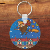 xmas witch Befana Sleutelhanger (Voorkant)