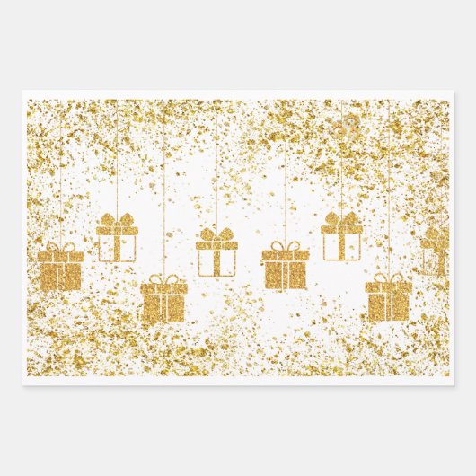 Xmas wrap inpakpapier vel (Voorkant)