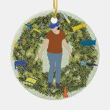 Xmas Wreater Agility Handler 1