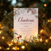 Xmas Wreath Corporate Gala Kerstfeest Kaart