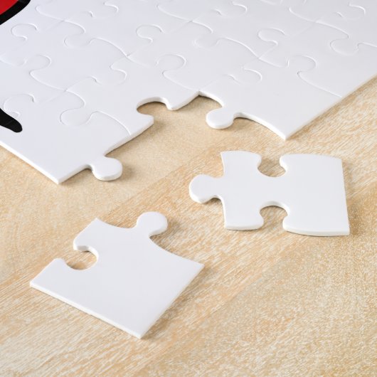 xmas zombie santa claus legpuzzel (Zijkant)