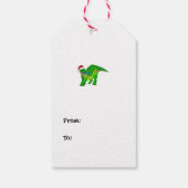 Xmasaurs Cadeaulabel (Achterkant)