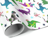 Xmasaurs Cadeaupapier (Rol Hoek)