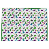 Xmasaurs Groot Cadeauzakje (Achterkant)