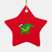Xmasaurs Keramisch Ornament (Achterkant)