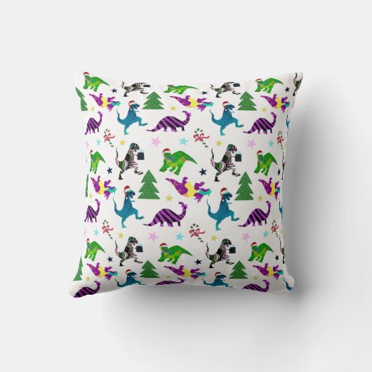 Xmasaurs Kussen (Achterkant)