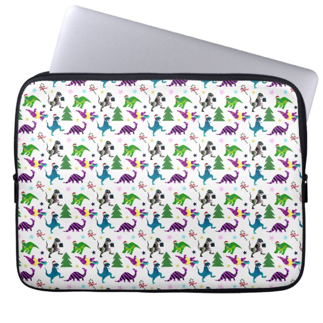 Xmasaurs Laptop Sleeve (Voorkant)
