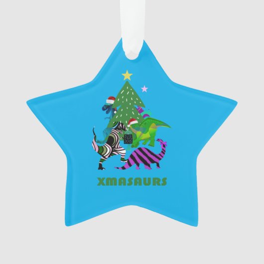 Xmasaurs Ornament (voorkant)