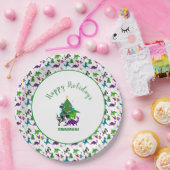 Xmasaurs Papieren Bordje (Feest)