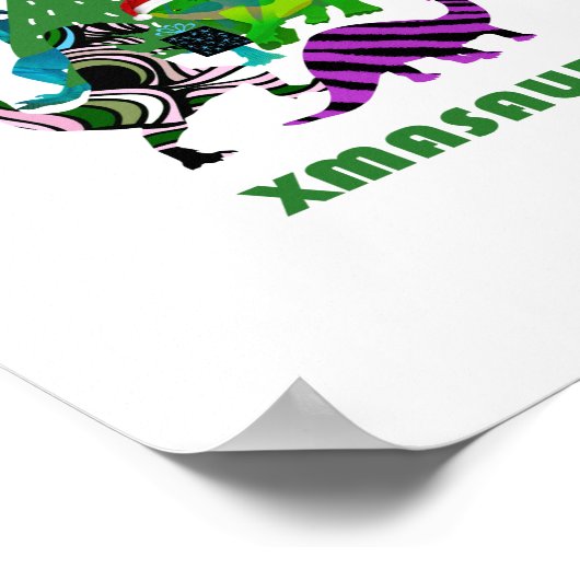 Xmasaurs Poster (Hoek)