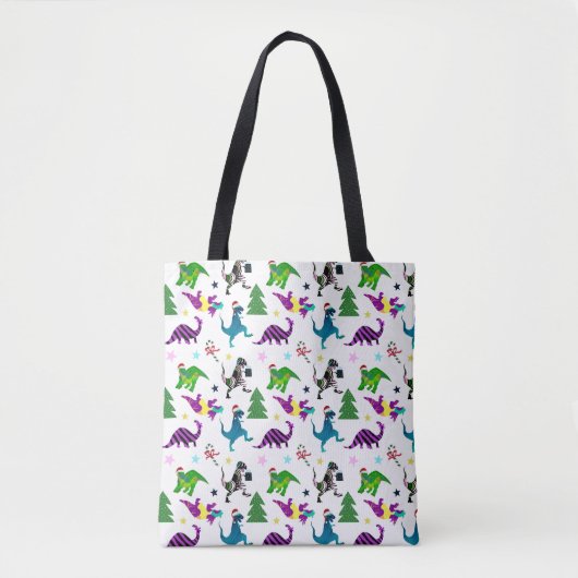 Xmasaurs Tote Bag (Voorkant)