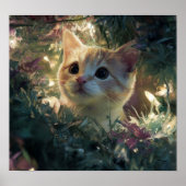 XmasLitePaws Poster (Voorkant)