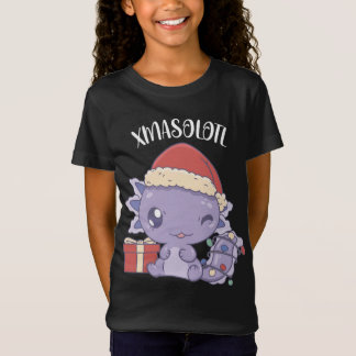 Xmasolotl Leuke Axolotl Kerstmis T-shirt
