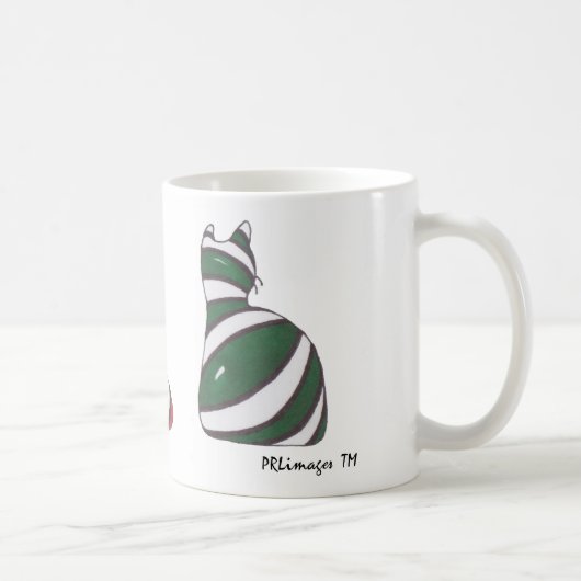 XmasStockingCats Koffiemok (Rechts)