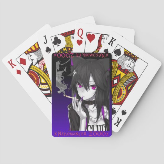 xNekomancer2000x Playing Cards Pokerkaarten (Achterkant)