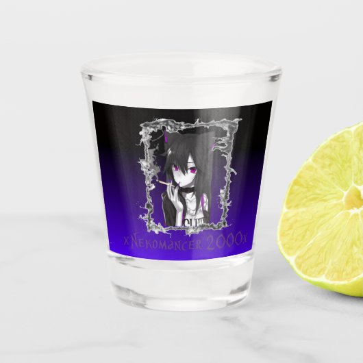 xNekomancer 2000x Shot Glass Shot Glas (Voorkant)