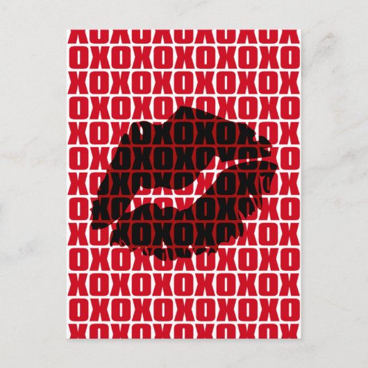 XO<3 BRIEFKAART (Voorkant)