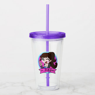 xo_BellaLuna Logo Tumbler Acryl Drinkbeker