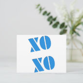 XO BRIEFKAART (Staand voorkant)