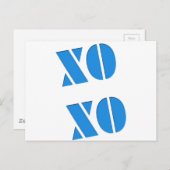 XO BRIEFKAART (Voorkant / Achterkant)