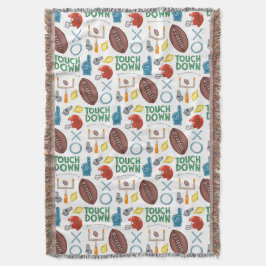 XO Football seizoen touchdown eerste down achterkl Deken