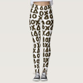 XO geometric marker marks Leggings (Voorkant)