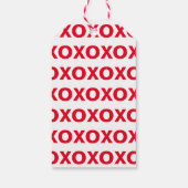 XO gepersonaliseerd cadeau Label Cadeaulabel (Achterkant)