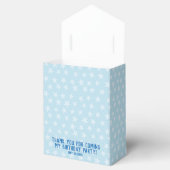 XO | Gepersonaliseerde grappige jongen gezicht ver Bedankdoosjes (Geopend)