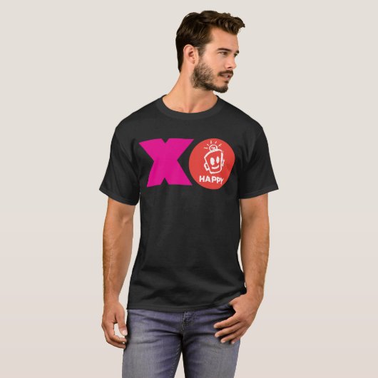 XO HAPPY Shirt (Voorkant volledig)
