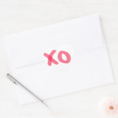 xo hart sticker (Envelop)