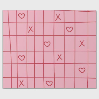 XO Hartjes Cadeaupapier