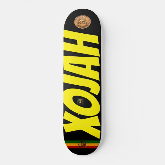 XO JAH Skateboard (Voorkant)