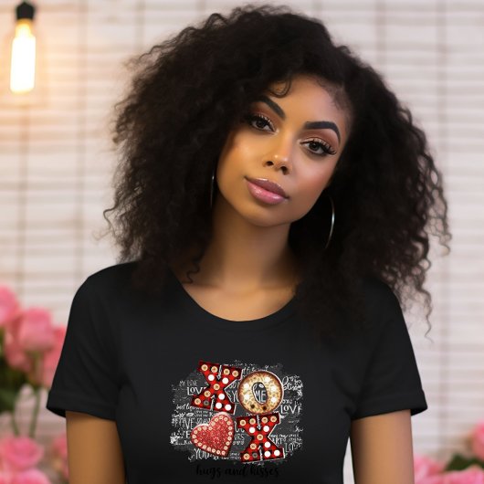 XO Knuffels en Kusjes, Leuke Valentijn T-shirt