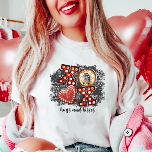 XO Knuffels en Kusjes, Leuke Valentijn T-shirt