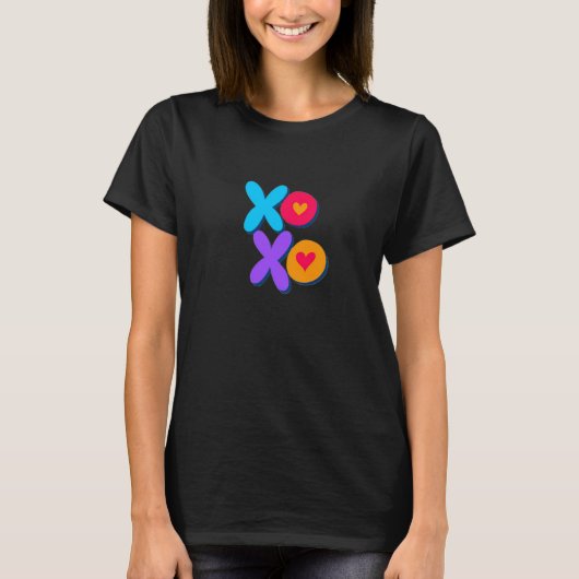 XO Knuffels en Kusjes T-shirt (Voorkant)