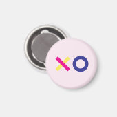 XO-magneet Magneet (Voorkant / Achterkant)