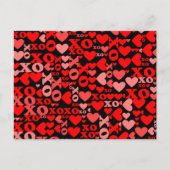 XO mozaïek Briefkaart (Voorkant)