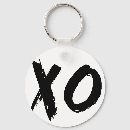 XO-penseel minimaal Sleutelhanger (Voorkant)